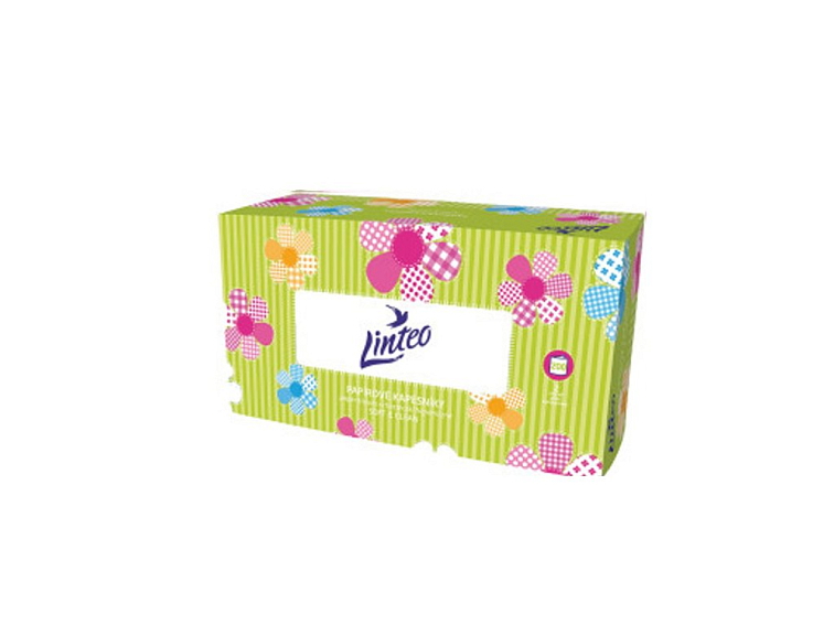 Linteo zsebkendőtartó doboz